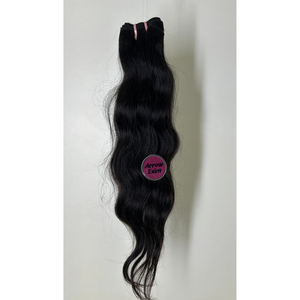 Extensions de cheveux humains indiens naturels vierges Remy Body Wave 100g, alignées sur la cuticule, qualité Arrow Exim 12A, vente en gros directe - Product Image 3