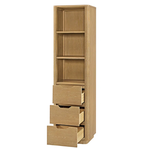 Gabinete de almacenamiento de tocador de baño independiente moderno Harbin de 20 pulgadas, diseño clásico para almacenamiento de cocina, sala de estar y dormitorio - Product Image 3