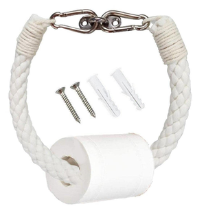 ที่วางม้วนกระดาษชำระเชือกแบบแขวนผนังดีไซน์เรียบง่าย - Product Image 5