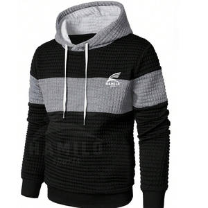 Fabricación de Pakistán, sudaderas con capucha deportivas sostenibles de Color sólido térmico para hombres, precio barato, sudaderas deportivas para hombres, sudaderas básicas de algodón mezclado - Product Image 1