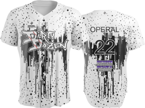 Nouveaux maillots de baseball pour hommes en gros 2024, séchage rapide, respirant, polyester, vêtements de sport, logo personnalisé imprimé par sublimation - Product Image 2