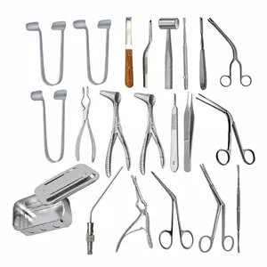 Instrumentos Quirúrgicos Orales ENT Duraderos de Acero Inoxidable Clase I con Certificación CE, Kit de Herramientas Quirúrgicas Manuales de Tamaño y Color Personalizados BE-2408 - Product Image 5