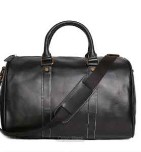 Factory Custom Logo <b>Men</b> Duffel <b>Bag</b> Crazy Horse <b>Leather</b> Travel <b>Bag</b> Weekend Saco De Viagem De Couro <b>Leather</b> <b>Duffle</b> <b>Bag</b> for <b>Men</b> - Product Image 1