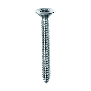Viti Parker a Testa Svasata Piana con Taglio a Croce 3,5x38 (Confezione da 20) - Product Image 1