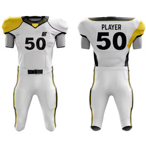 Uniforme de football américain personnalisé, matériau de haute qualité, parfait pour les clubs, les écoles et les équipes professionnelles - Product Image 1