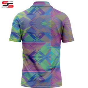 Camiseta Polo de Manga Corta con Impresión por Sublimación Personalizada Gratuita, Uniforme para Eventos Publicitarios, Club, Carreras, Golf para Hombre - Product Image 6