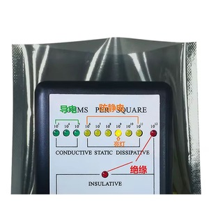 Bolsas de protección antiestática plateadas grises resellables con cierre zip ESD para electrónica, PCB, reacondicionamiento de portátiles y reciclaje. - Product Image 1