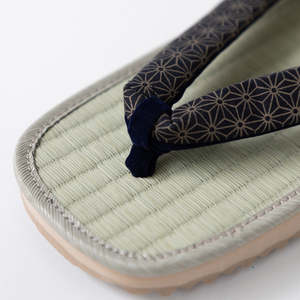 Sandalias Tradicionales Japonesas Tatami Setta Zori, Hechas en Japón - Asanoha - Product Image 2