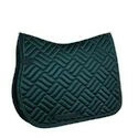 Tapis de selle de cheval en feutre synthétique fabriqué à la main Performance Western Cutter Trous d'aération Doublure en coton pour sauter vêtements d'équitation - Product Image 6