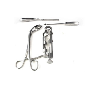 Kit Profesional de Instrumentos Manuales para Cirugía Ortopédica, Juego de Instrumentos de Acero Inoxidable Alemán, Pinzas para Sujetar Huesos, Curetas - Product Image 6