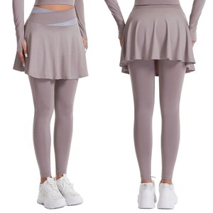 Jupe de tennis courte respirante taille haute pour femmes jupe de sport de tennis et de golf décontractée vêtements de fitness et de course en gros - Product Image 4