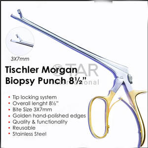 Rongeur Forceps 45 grados de calidad superior neurocirugía espinal Kerrison punzones 1mm 2mm 3mm Rongeur cirugía de columna instrumentos médicos - Product Image 4