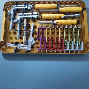 Juego de instrumentos de sistema de columna vertebral Retractor Cervical de línea de ajuste de acero inoxidable Manual con seguridad MOL para cirugía Abdominal - Product Image 2