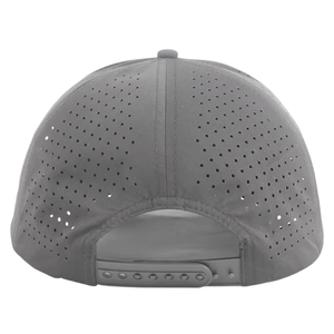 Sombrero de golf de 5 paneles impermeable de poliéster al por mayor con logotipo personalizado Impresión de soplo de bordado 3D para gorra de béisbol y golf con cuerda - Product Image 6