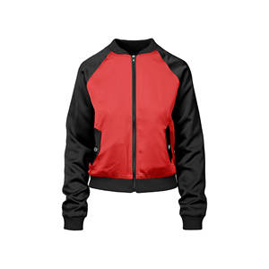 Chaqueta bomber de lana de moda para hombre, estilo callejero, cálida y resistente al viento para invierno y otoño, servicio OEM disponible - Product Image 4