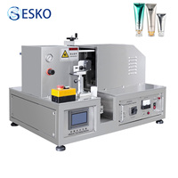 Máquina de Llenado y Sellado de Tubos Ultrasónica Semiautomática ESKO para Envasado de Crema, Gel, Ungüento y Pasta de Dientes en Tubos de Plástico