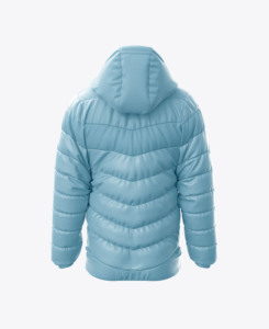 Veste matelassée fine de haute qualité pour hommes, manteau à bulles noir à col montant pour l'hiver froid et protection contre les intempéries - Product Image 4