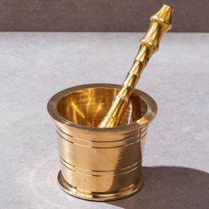 wholesale supplier Heavy Weighted Stainless Steel Small <b>Mortar</b> and Pestle exporter (100 percent Rust Proof) - Product Image 6