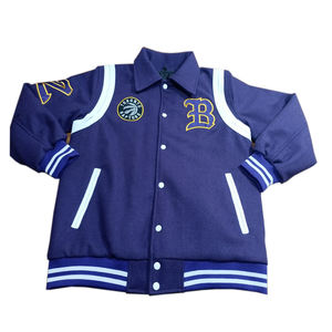 Blouson aviateur universitaire haut de gamme personnalisé pour hommes Manteau letterman de baseball d'hiver à la mode Manches au design élégant High Street - Product Image 2