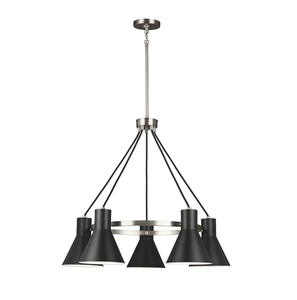 Suspension suspendue ronde en métal en laiton AK en poudre blanche finie pour décor de café/décor de salon - Product Image 3