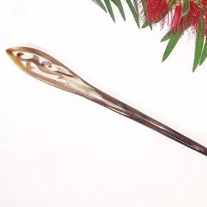 GÉNÉRATION D'ACCESSOIRES DE CHEVEUX EN CORNE DE BUFFALO POLI FAIT À LA MAIN Fourchette À Cheveux Bâton Barrettes Clips pour Bijoux Matiss Coiffure - Product Image 1