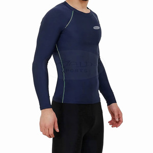 Gimnasio Fitness Wear Nuevo estilo Hombres Camisas de compresión 2025 Ropa de entrenamiento Hombres Camisas de compresión - Product Image 4