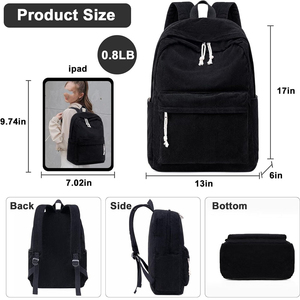 <b>Promotional</b> Custom Cheap Waterproof Teenager Book Bag College Student <b>Backpack</b> Unisex Lightweight School Bags Wholesale - Product Image 2
