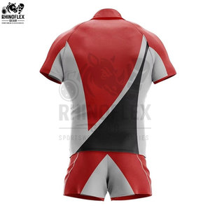 Uniformes Deportivos de Rugby Personalizados de Alta Calidad para Hombre, Diseño Premium, Transpirables, 100% Poliéster, Servicio OEM Disponible - Product Image 3