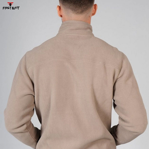 2026 New Arrival Custom Design Printed Logo Coated Camouflage Full <b>Zip</b> Crew Neck Polar Fleece Jacket Spring Made in Pakistan - Product Image 3