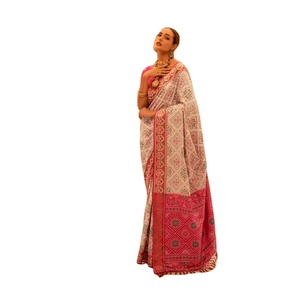 Plato Varanasi Silk Saree Festive Wear Vêtements indiens et pakistanais Vente en ligne - Product Image 1