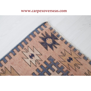 Hermosa alfombra de área de lana persa Bohemia hecha a máquina lavable y reversible para la decoración del hogar - Product Image 3