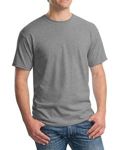 T-shirt décontracté pour hommes, vêtements de sport personnalisables en coton extra large, blanc avec motif uni coupe ample - Product Image 6