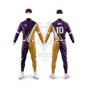 ชุดเครื่องแบบเล่นเบสบอลและเล่นซอฟต์บอลชุดเล่นกีฬาเล่นซอฟต์บอลพิมพ์ลายดิจิทัลขนาดใหญ่พิเศษออกแบบได้ตามต้องการ - Product Image 1