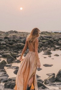Goddess Tie Dye Kiana/Maxi Boho <b>Dress</b> 100% Cotton A-Line Formal Summer <b>Dress</b> - Product Image 2