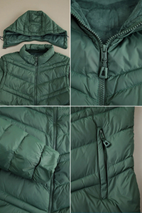 Vestes d'hiver matelassées de haute qualité avec doublure bomber, logo personnalisé, broderie, design, veste bomber matelassée pour homme, fermeture OEM - Product Image 3