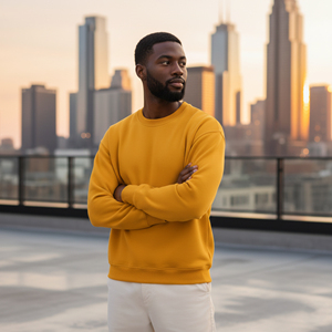 Vente en gros – Sweat à capuche zippé pour homme 100 % coton, molleton épais 480 GSM, couleurs unies, coupe oversize, hiver, streetwear, confortable, hip-hop, personnalisable - Product Image 2