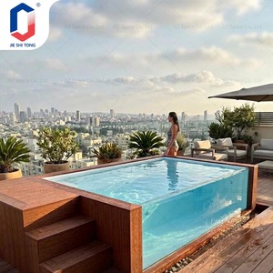 Kit de Piscina de Fibra de Vidrio de Fácil Instalación, Protección UV, Diseño Ecológico para Espacios Exteriores, Piscina de Fibra de Vidrio Estilo Resort para Diversión Familiar - Product Image 3