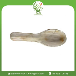 Vaisselle biodégradable naturelle-Couverts en feuille de palmier, cuillères à dîner, compostable-Alternative écologique au plastique - Product Image 2