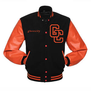 Veste universitaire pour hommes en vente en gros dans le style de moto vêtements d'extérieur formels à la mode avec des gants imperméables grande taille pour la ville - Product Image 2