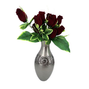 Haute qualité en aluminium métal fleur Vase moderne décoration de la maison Pots vente chaude nouveau Look pour mariage et salon - Product Image 2