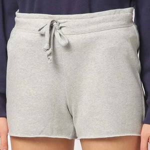 กางเกงขาสั้นผ้าฝ้ายเอวสูงสำหรับผู้หญิงใส่ในฤดูร้อนสไตล์สตรีทสีพื้นทรงหลวมใส่สบายสไตล์สตรีทแวร์ลำลอง - Product Image 5