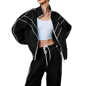 ชุดวอร์มแฟชั่นใหม่สำหรับทุกเพศ อุ่นสบายด้วยผ้าฟลีซซับใน 100% ผ้าฝ้าย ป้องกันลมหนาว ดีไซน์ 2-in-1 ปรับแต่งได้ ราคาขายส่ง ปี 2026 - Product Image 2