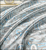 Elegante y Atemporal Juego de Ropa de Cama de Tela Jacquard Estampada y Transpirable para Dormitorios Modernos y Hoteles Boutique