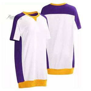 การออกแบบแฟชั่นใหม่เบสบอลและซอฟท์บอลสวมเสื้อเจอร์ซีย์ผู้หญิงชุดกีฬาระบายอากาศและแห้งเร็วชุดเจอร์ซีย์สําหรับผู้หญิง - Product Image 6