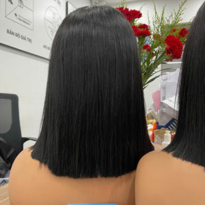 Fall Sale 2025 Raw Vietnamese Hair Extensions Cuticle Aligned No Shedding No <b>Tangle</b> Bone Straight Human Hair Wig Drop Shipping - Product Image 3