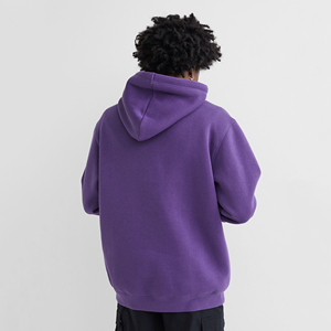 Sudadera con capucha de algodón 100% de alta calidad para hombre, Polar térmico de invierno con bordado impreso personalizado, capucha sólida cálida - Product Image 3