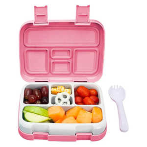 5-Compartment Bento <b>Lunch</b> <b>Box</b> for Kids for Baby & Kids Dining - Product Image 1