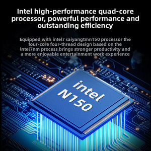 Nuevo L e n o V o P15H 15,6 pulgadas N150 16 + 512G Ligero Qual-core CPU de alto rendimiento Laptop de negocios para trabajo de oficina - Product Image 2