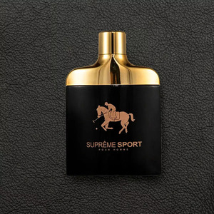 Lotion corporelle parfumée pour homme Callero 100ml - Couleurs assorties, flacon en verre, logo bronzé, emballé - Product Image 5