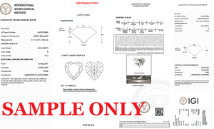 Diamant en vrac cultivé en laboratoire CVD en forme de coeur Clarté VVS DEF Couleur IGI Certifié Diamant en vrac poli pour la fabrication de bijoux - Product Image 4